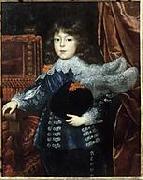 Justus Sustermans Portrait of Ferdinando de'Medici as Grand Prince of Tuscany (1610-1670) as a child (future Grand Duke of Tuscany) oil on canvas